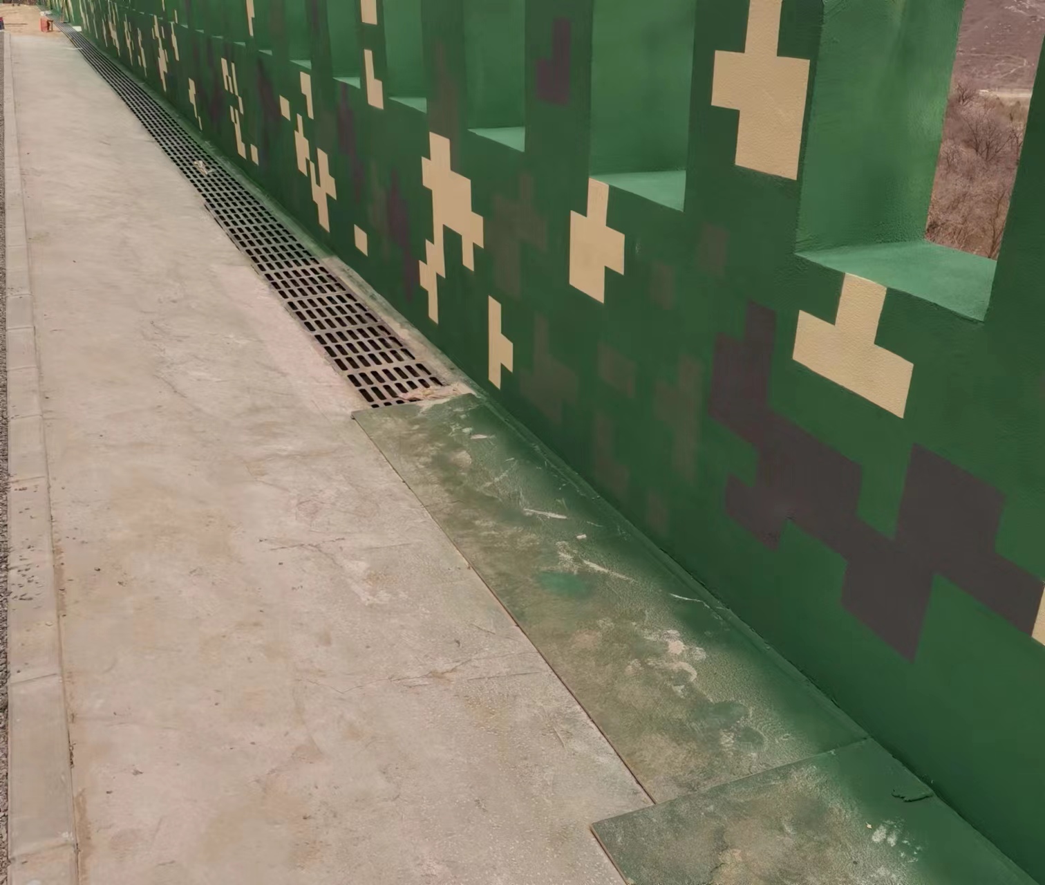 鹤岗围墙迷彩喷涂,数迷彩漆